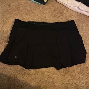Lululemon Black Athletic Skirt